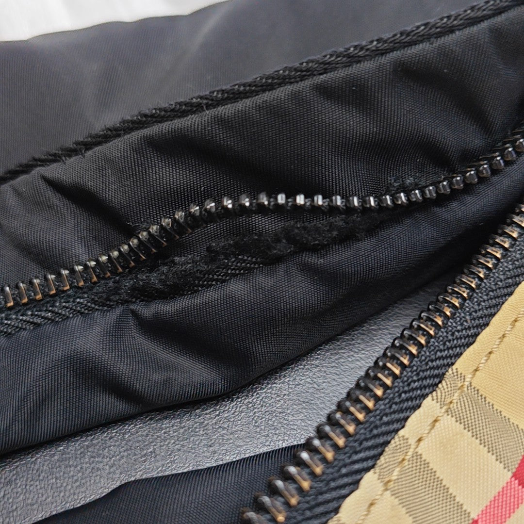 Fabric Belt Bag Brown