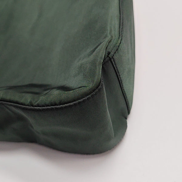 Nylon Shoulder Bag Green