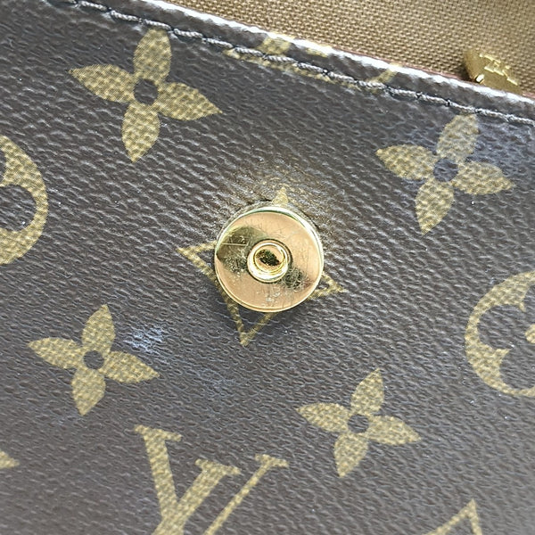IVY Monogram Coated Canvas Brown