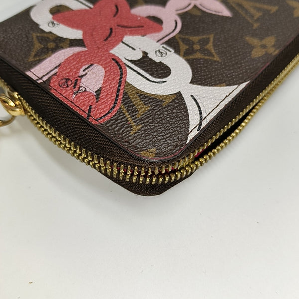 ZIPPY Monogram Coated Canvas Brown Wallet