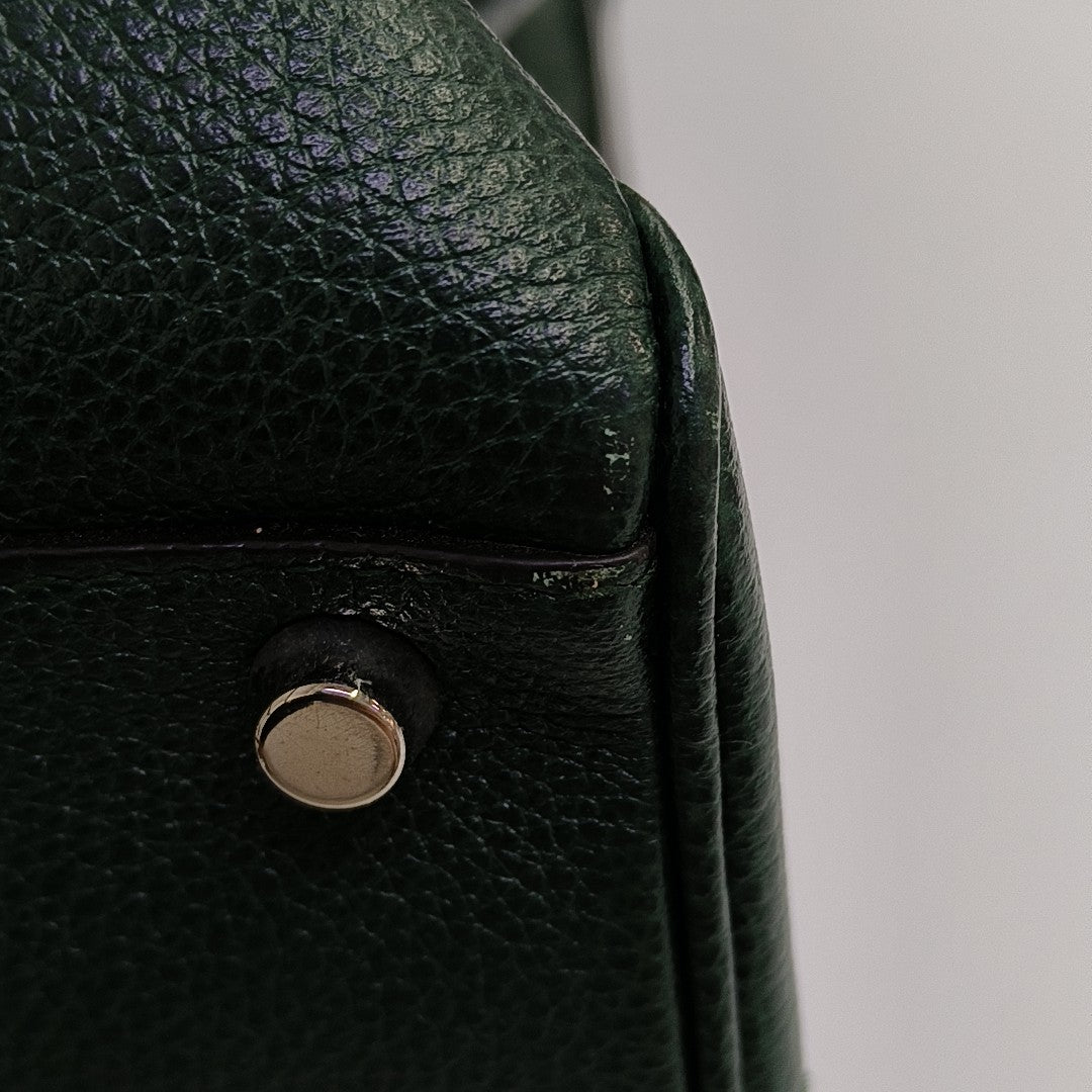 Zumi Medium Calfskin Green