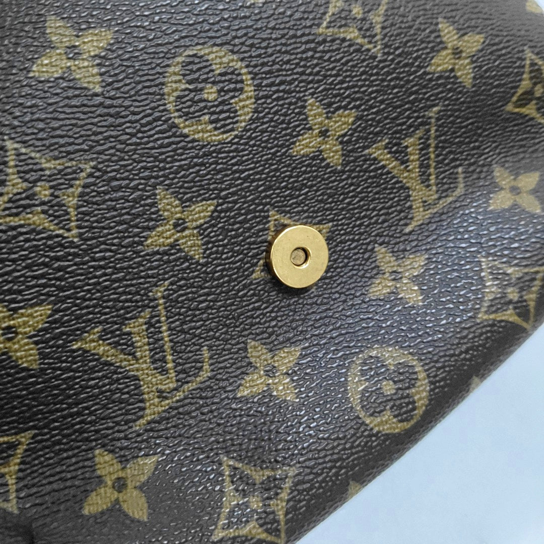 MUSETTE TANGO Monogram Coated Canvas Brown