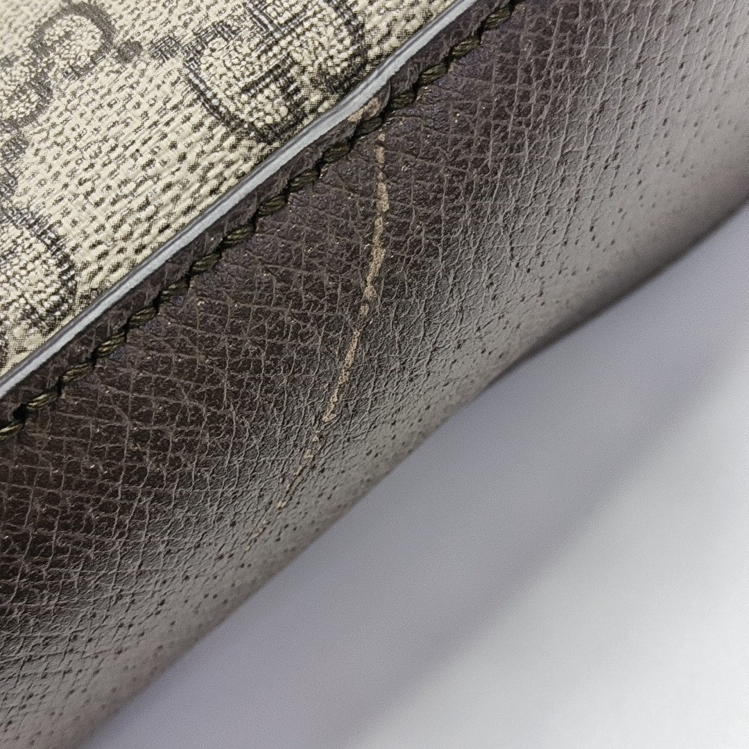Neo Vintage Monogram Coated Canvas Beige