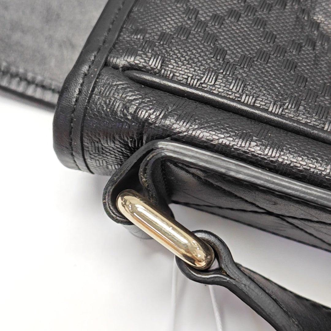 GG Imprime Calfskin Black