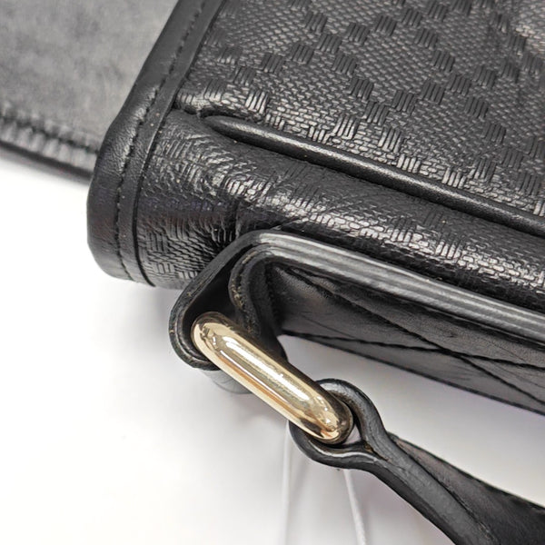 GG Imprime Calfskin Black