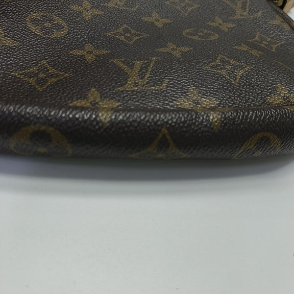 ACCESSOIRES Monogram Coated Canvas Brown