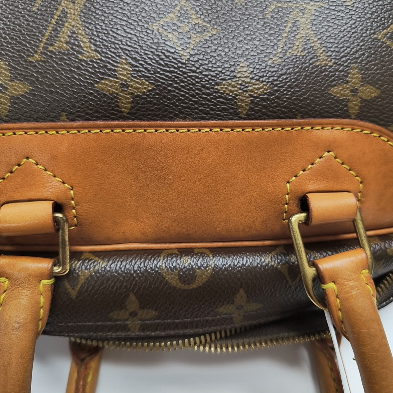 DEAUVILLE Monogram Coated Canvas Brown