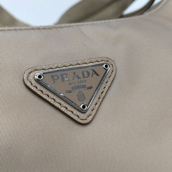Authenticated pre-owned  Re-Edition Nylon Brown - Top Handle Bag at Looply