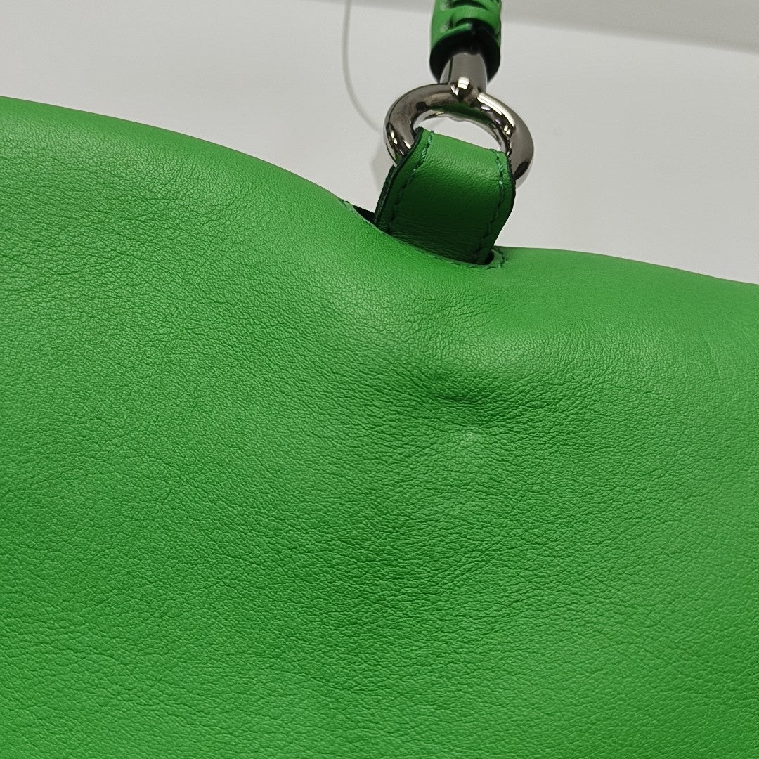 Calfskin Shoulder Bag Green