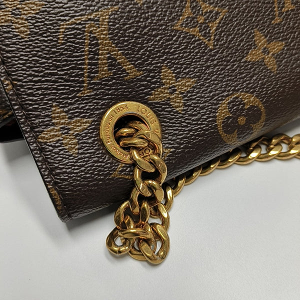 PASSY Monogram Coated Canvas Brown