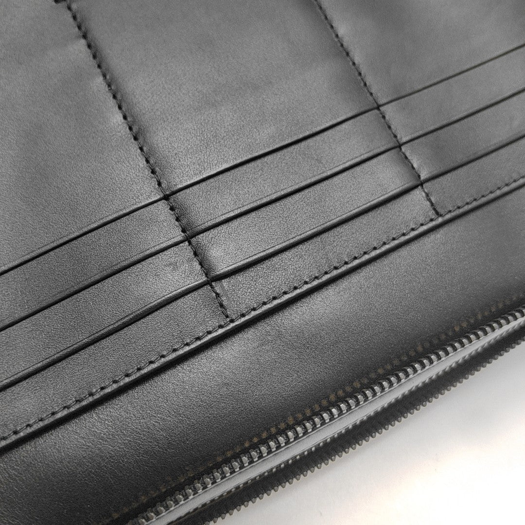 Calfskin Clutch Black
