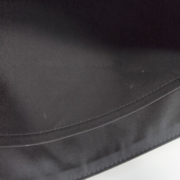 DISTRICT MM Monogram Coated Canvas Black