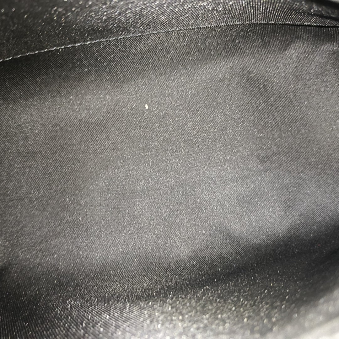 KEEPALL 25 Monogram Calfskin Black