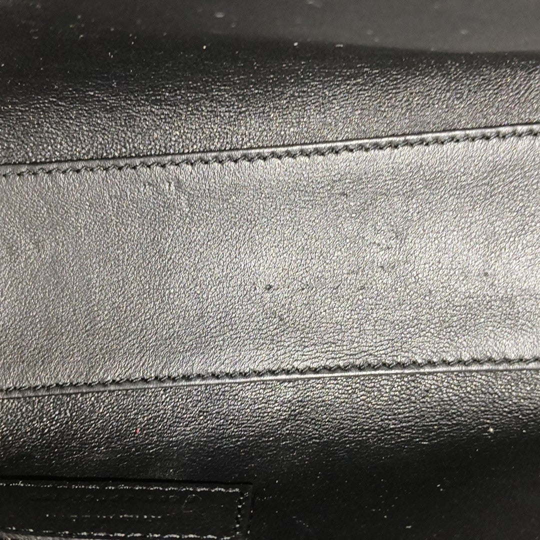 Calfskin Shoulder Bag Black