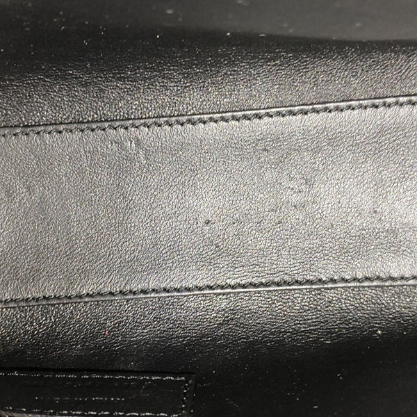 Calfskin Shoulder Bag Black