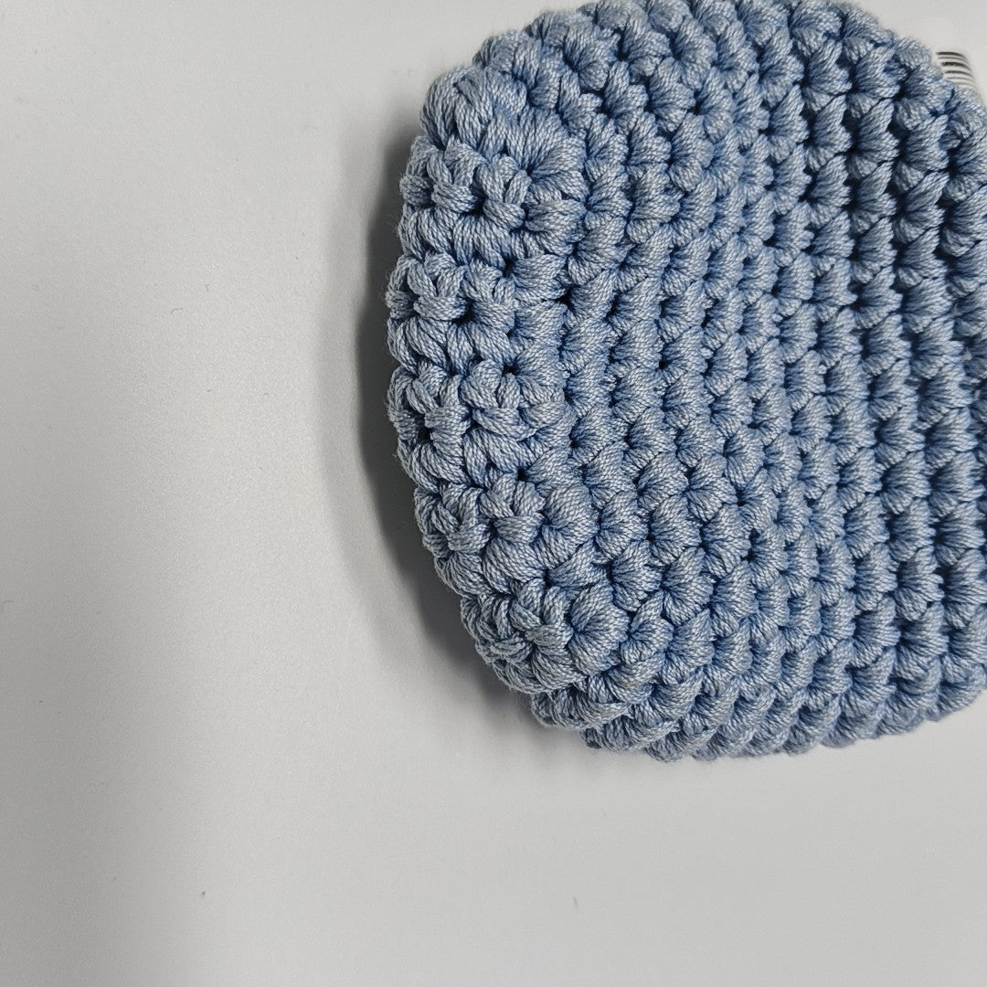 Fabric Clutch Blue
