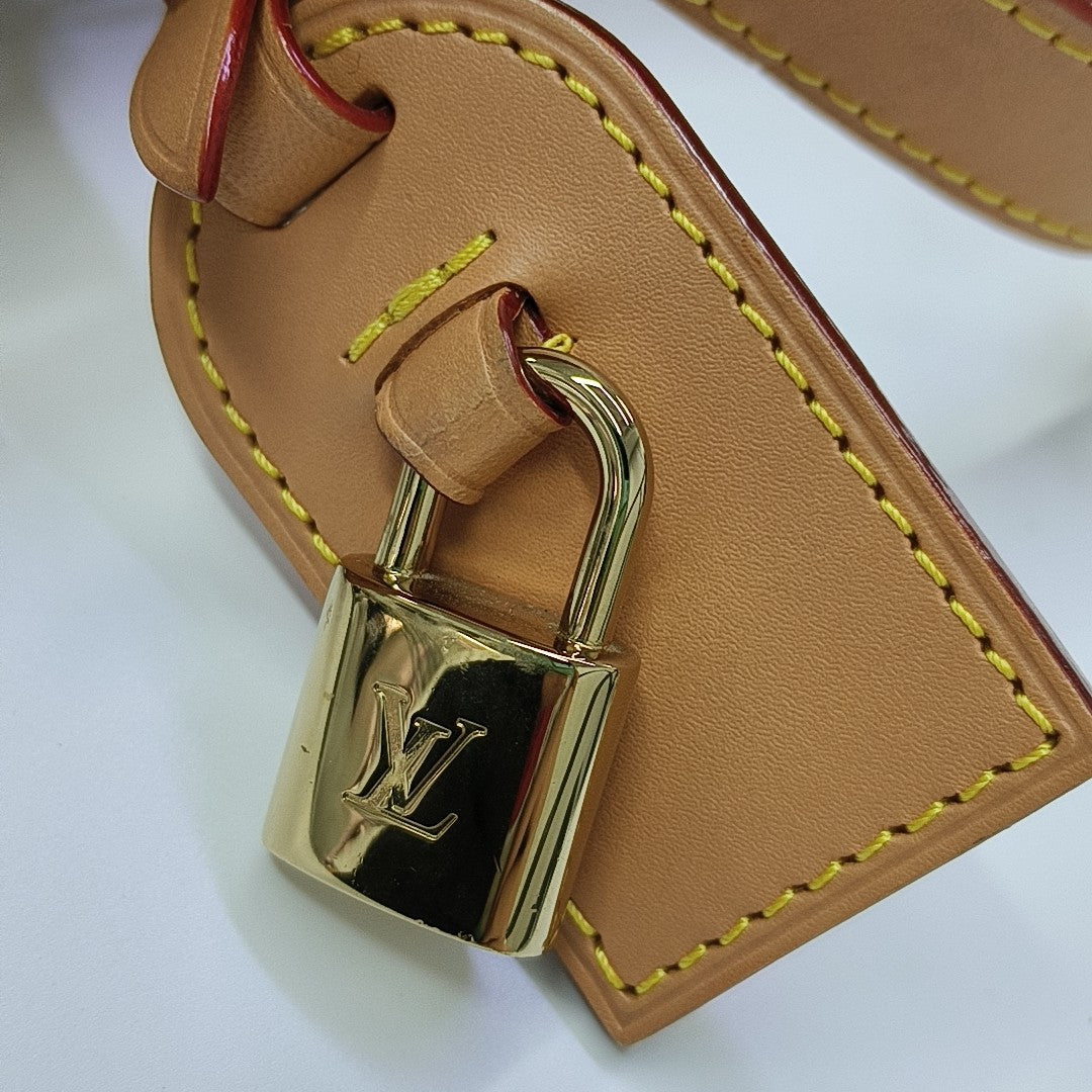 ALL IN Monogram Coated Canvas Brown