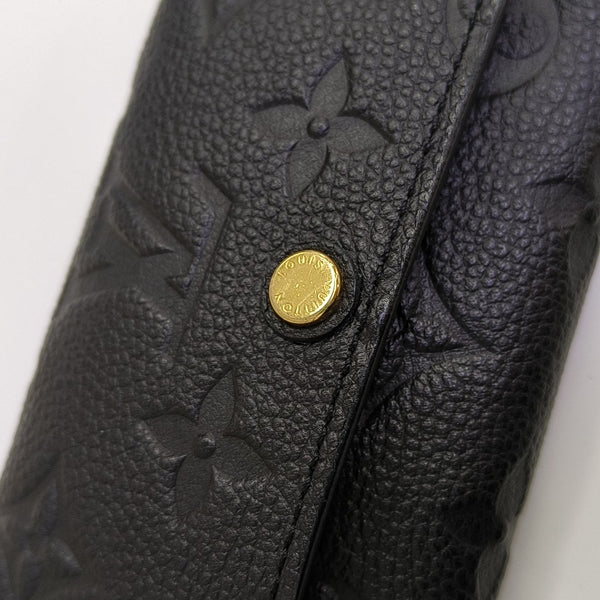 Monogram Calfskin Wallet Black
