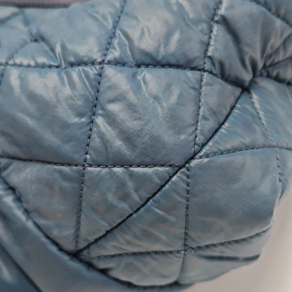COCO COCOON Quilted Nylon Blue