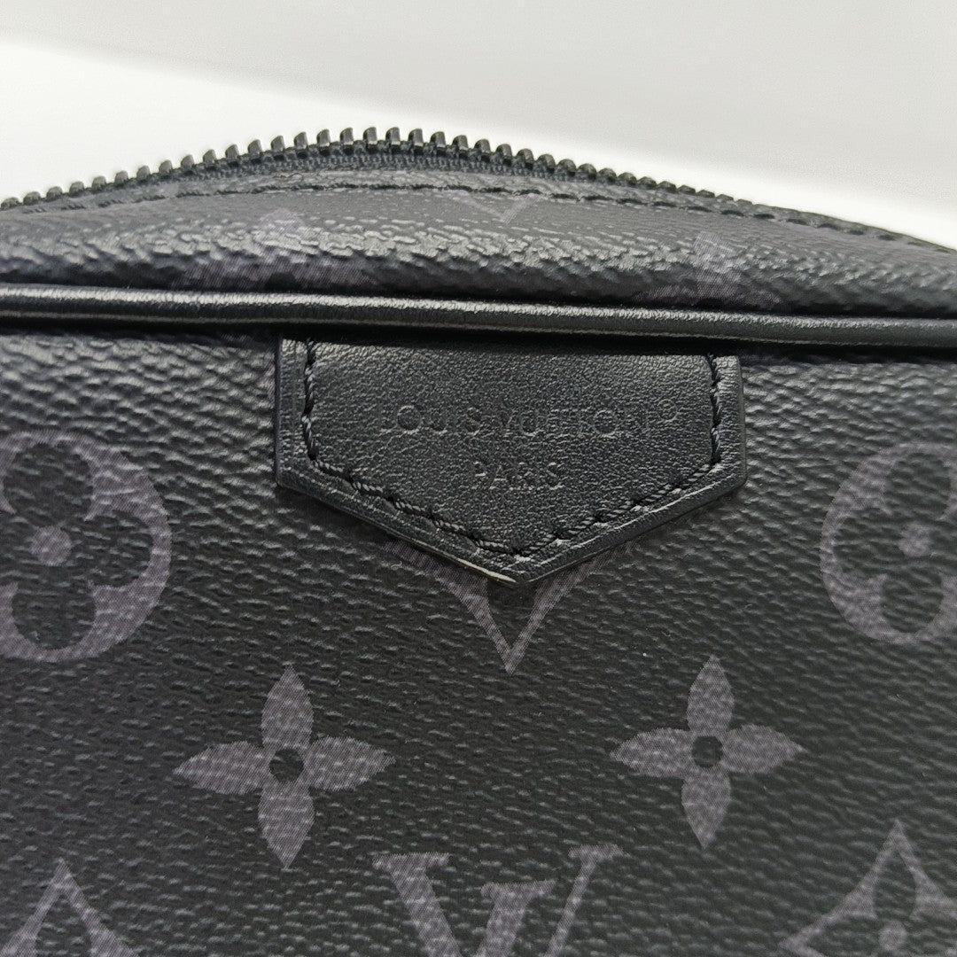 TROCADERO Mini Monogram Coated Canvas Black
