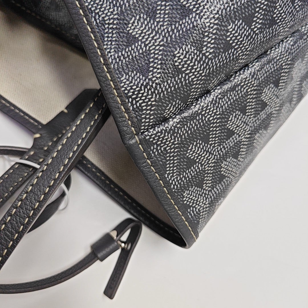 Saint Louis PM Coated Canvas Gray
