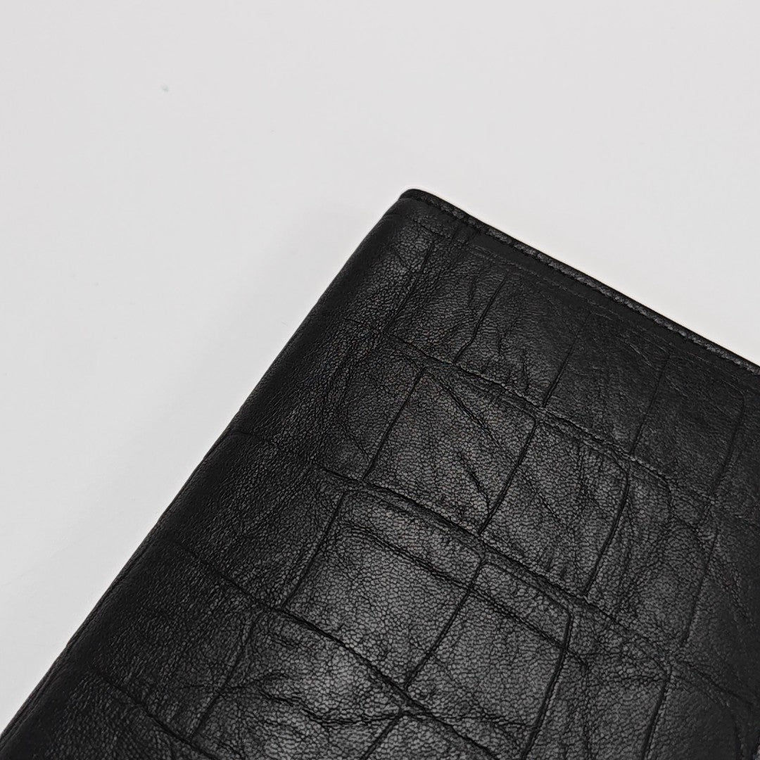 Lambskin Wallet Black