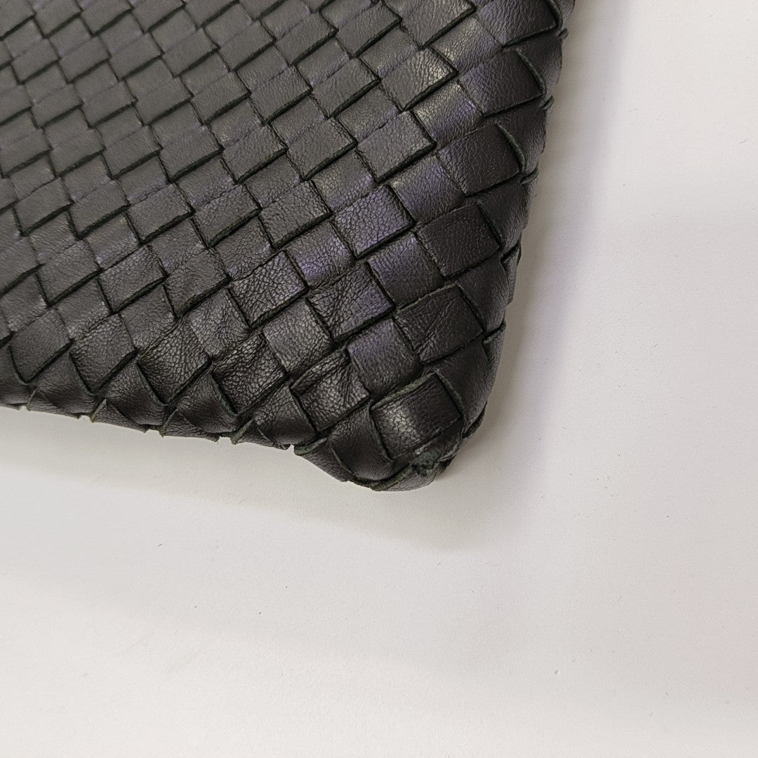 Calfskin Shoulder Bag Black