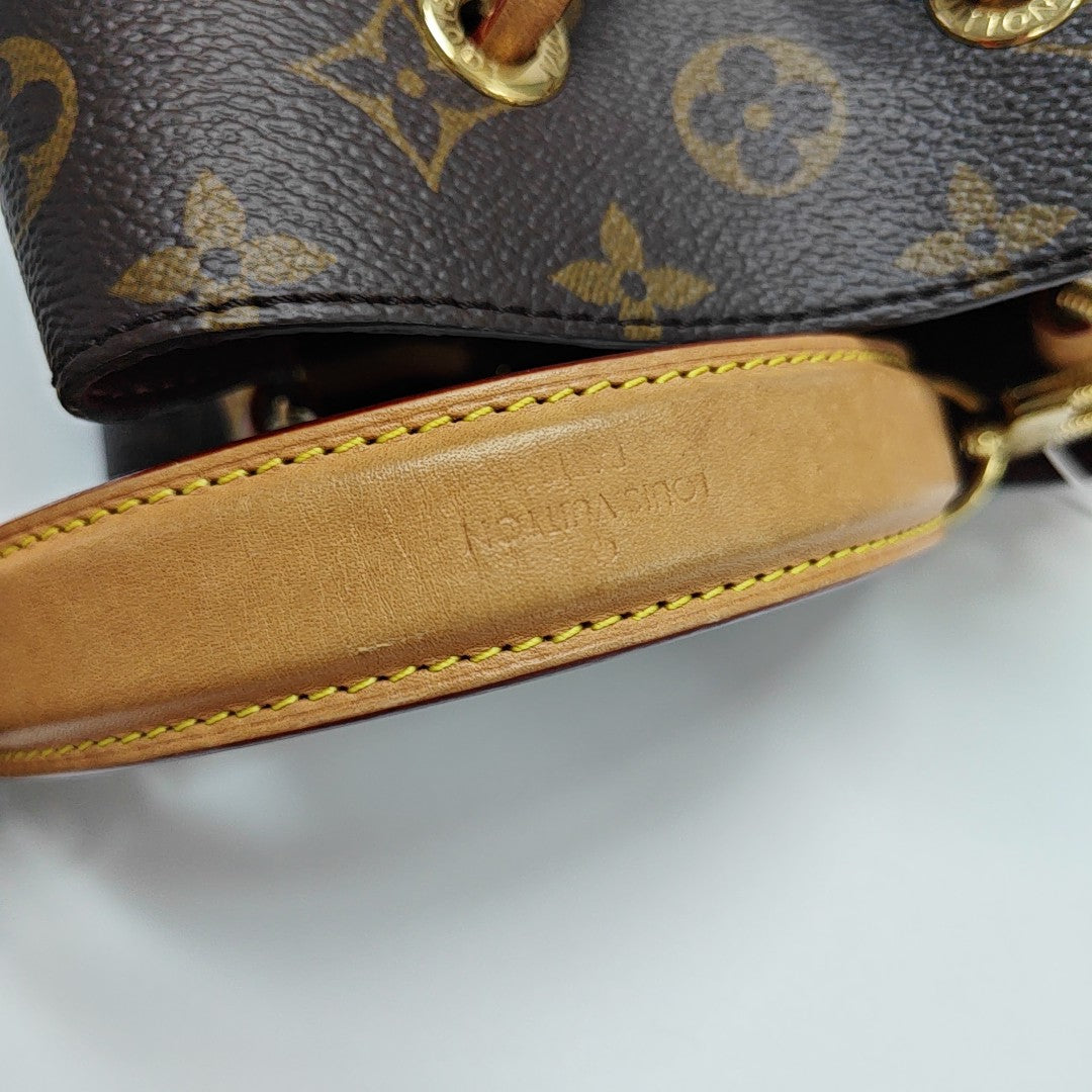 NÉONOÉ BB Monogram Coated Canvas Brown