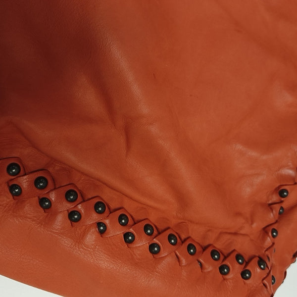 Calfskin Tote Bag Red