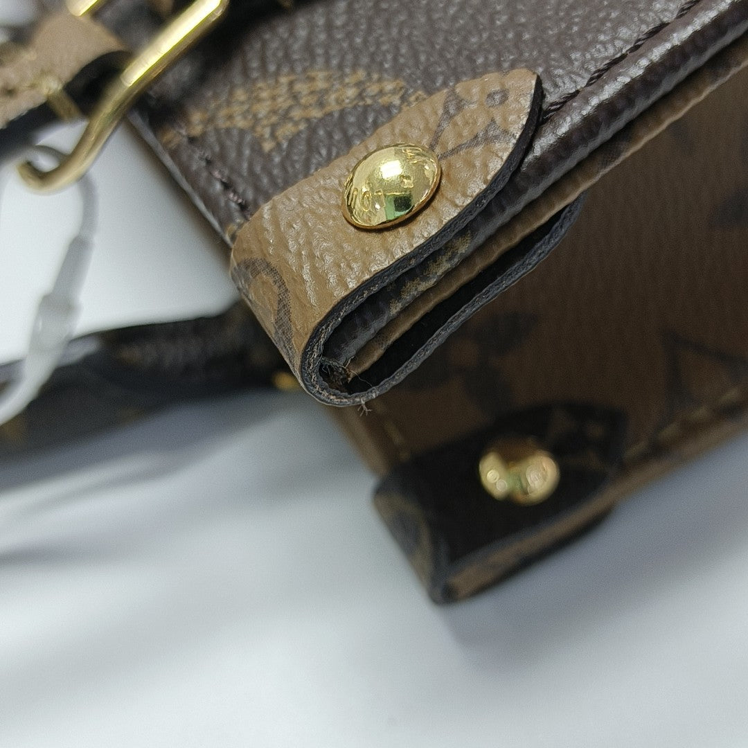 ONTHEGO BB Monogram Coated Canvas Brown