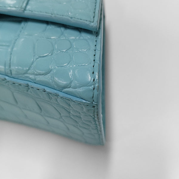 Hourglass XS Calfskin Blue