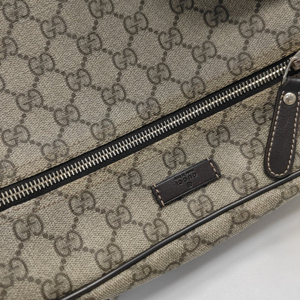 GG Supreme Monogram Coated Canvas Beige