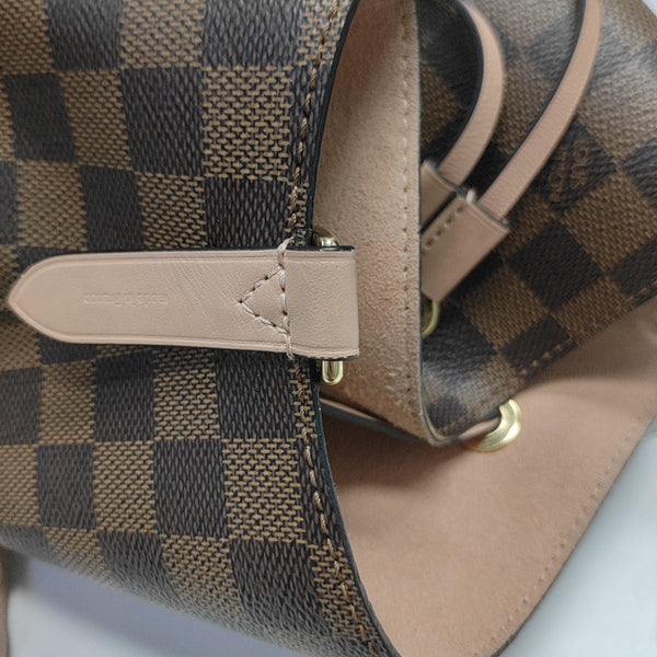 NÉONOÉ MM Damier Ebene Coated Canvas Brown