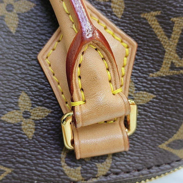 SPEEDY 20 Monogram Coated Canvas Brown