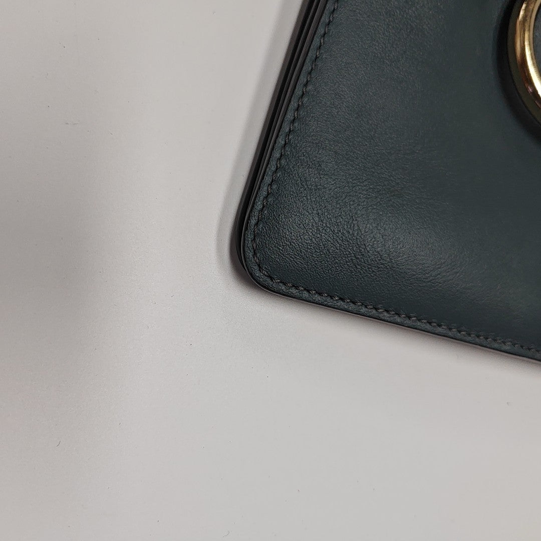 Faye Small Calfskin Blue