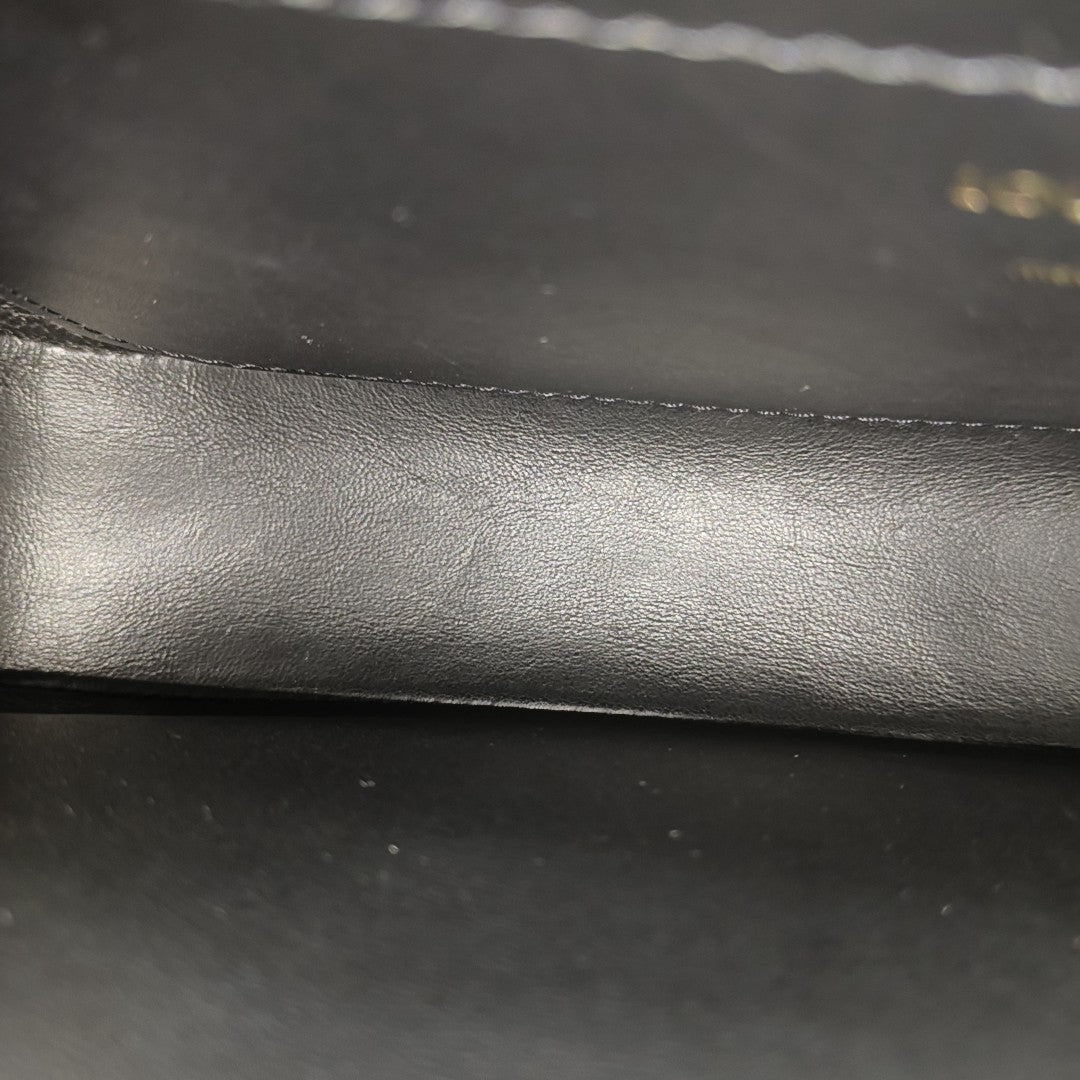 MARCEAU Monogram Calfskin Black