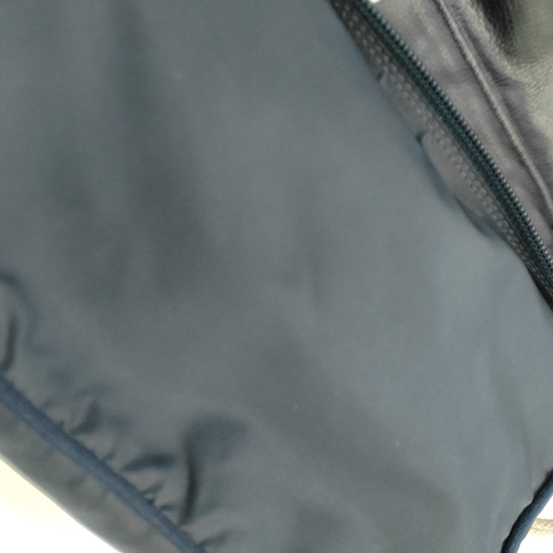 Nylon Crossbody Bag Blue