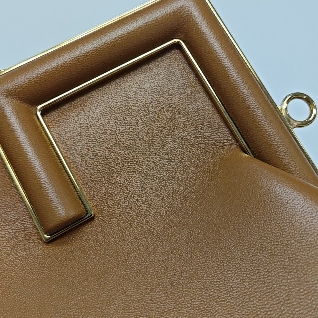 First Small Lambskin Brown
