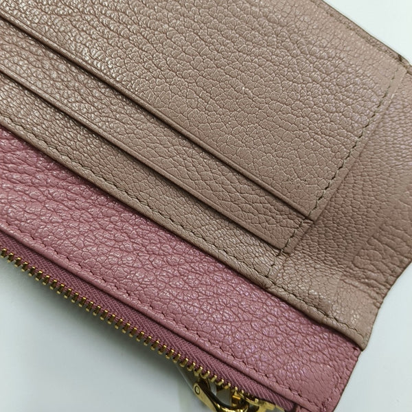 Leather Coin Purse Pink