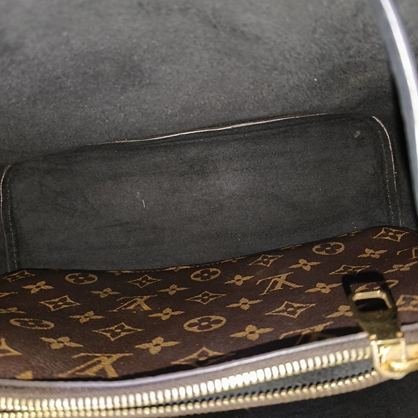 NÉONOÉ MM Monogram Coated Canvas Brown
