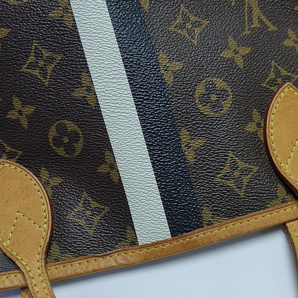 NEVERFULL PM Monogram Coated Canvas Brown