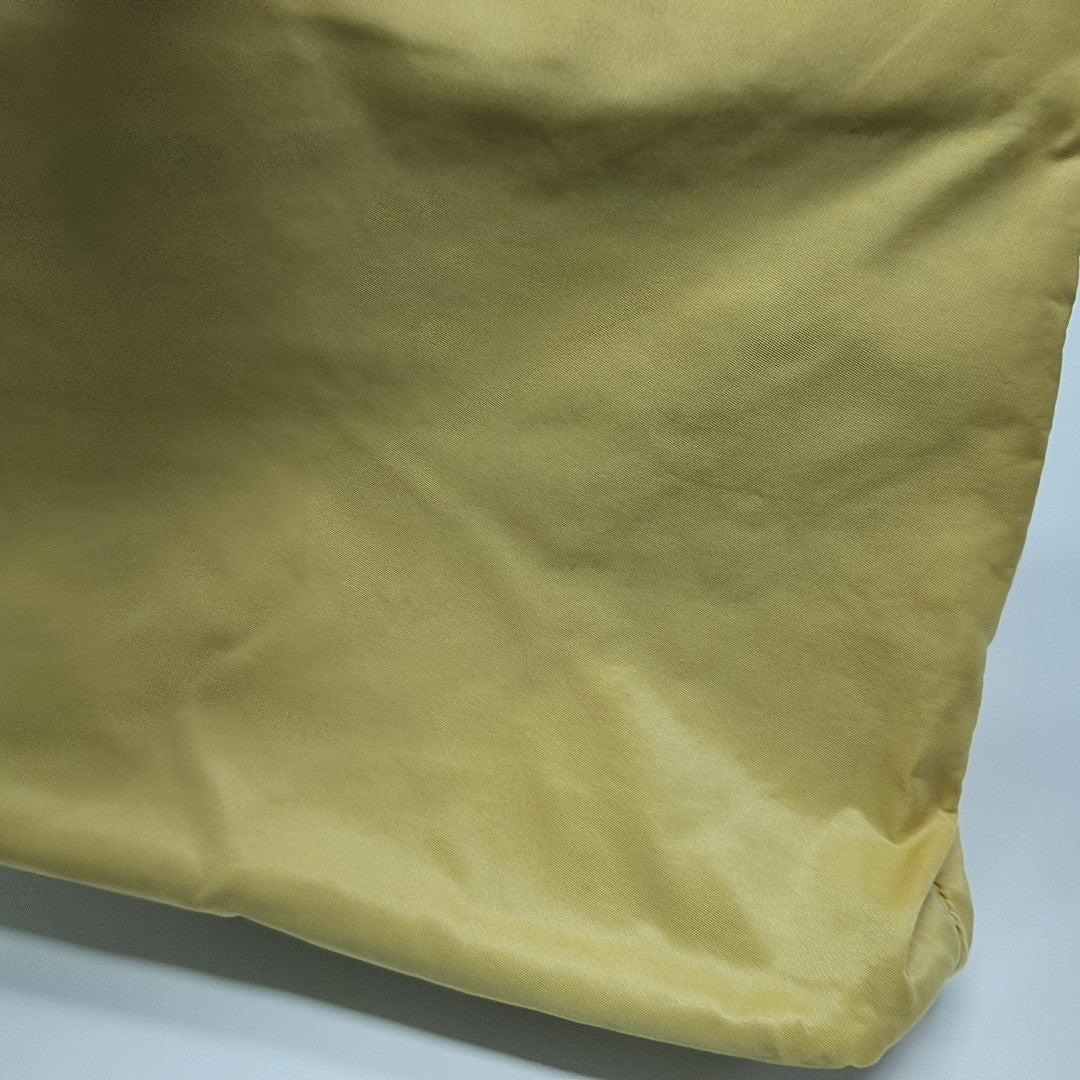 Nylon Tote Bag Yellow