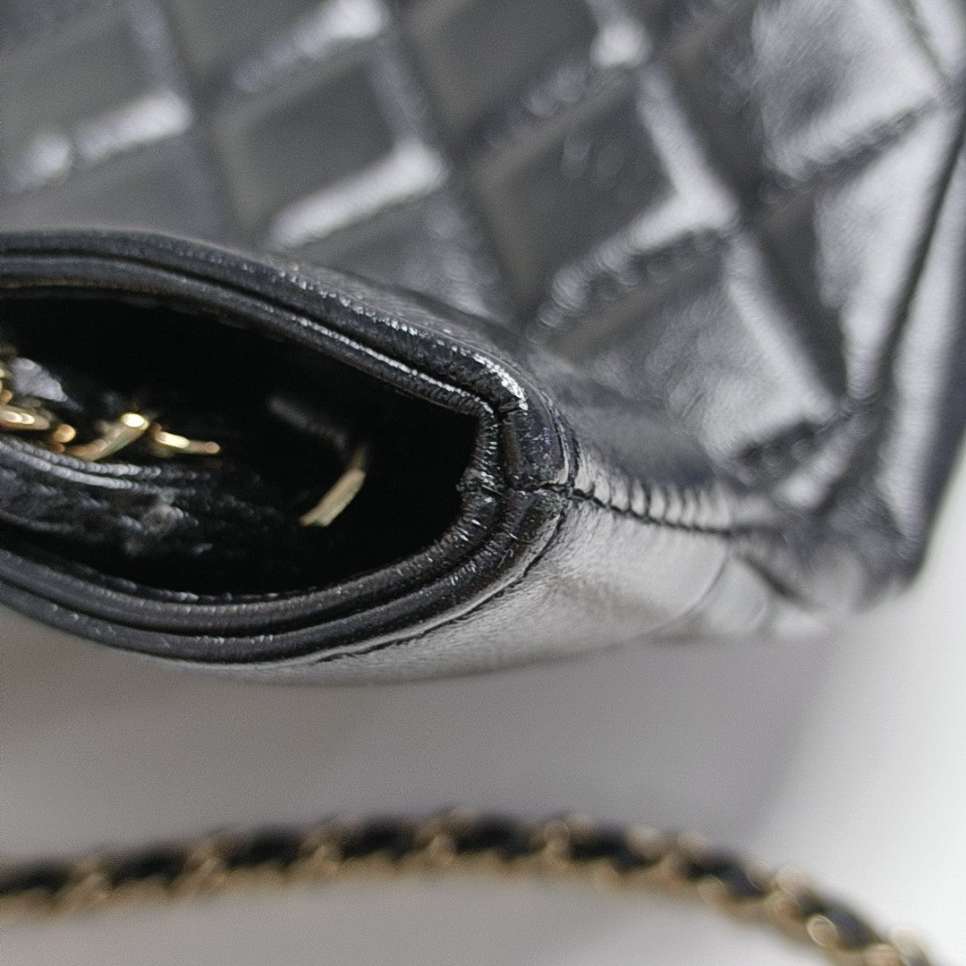 CHANEL 31 Quilted Lambskin Black