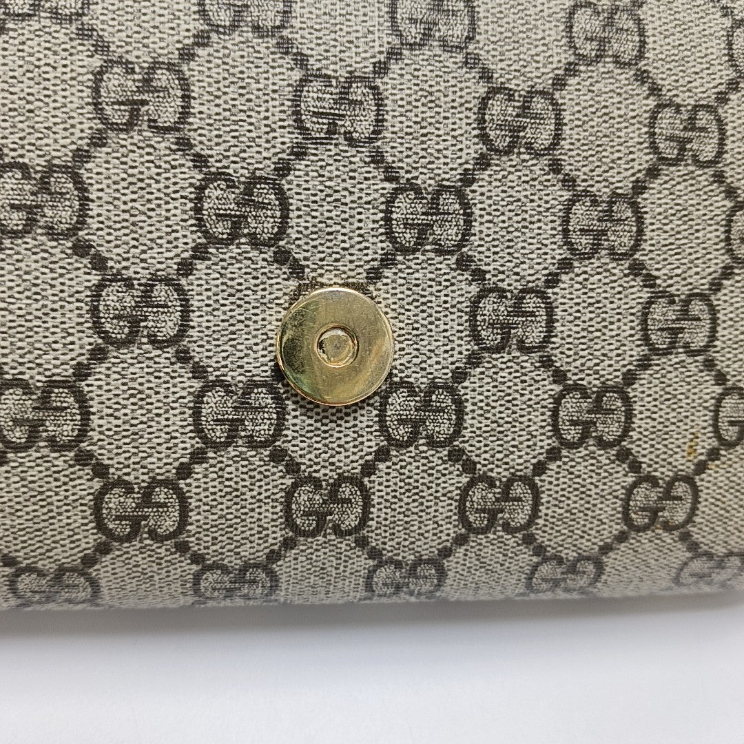 Horsebit 1955 Mini Monogram Coated Canvas Beige