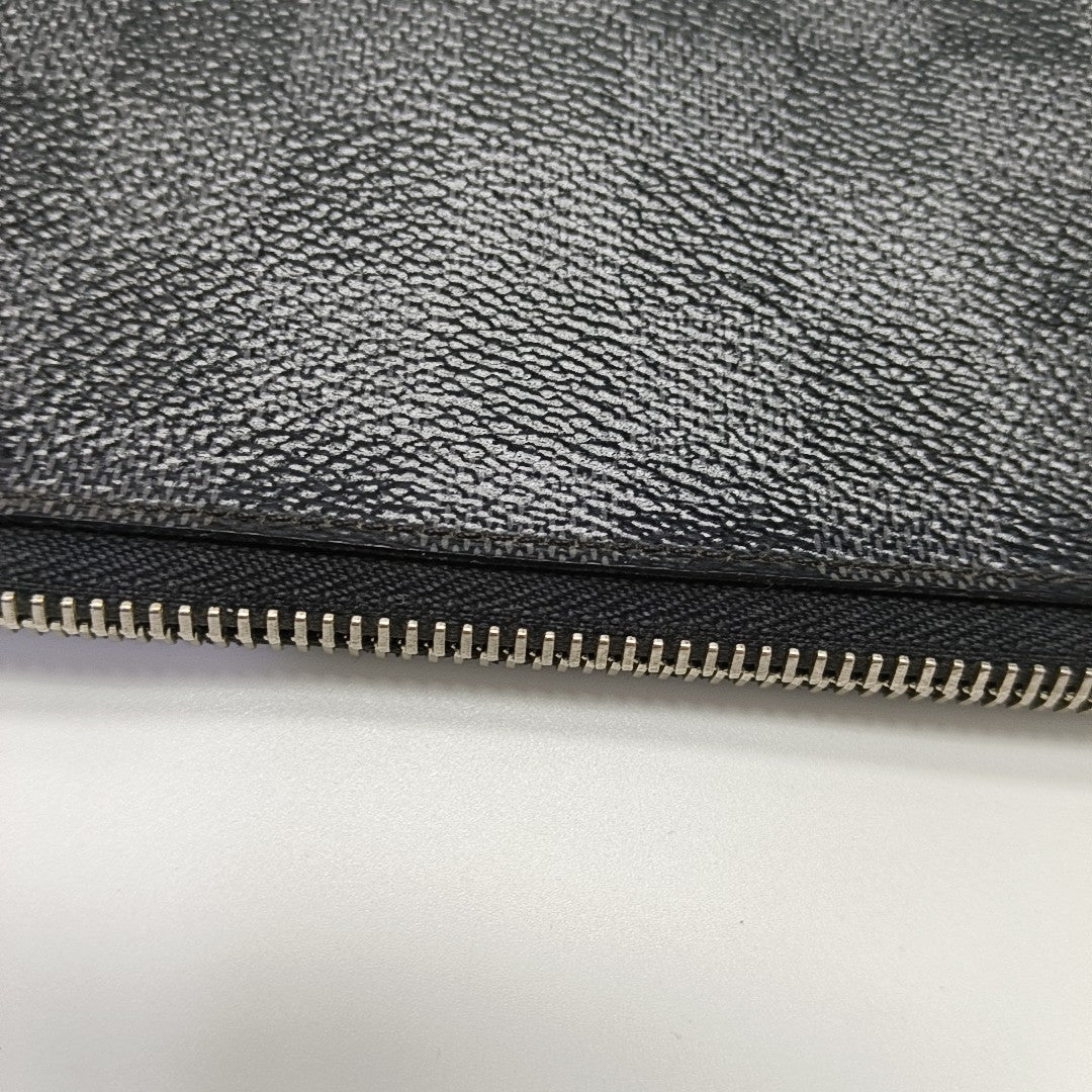 Pochette Jour PM Damier Graphite Coated Canvas Gray