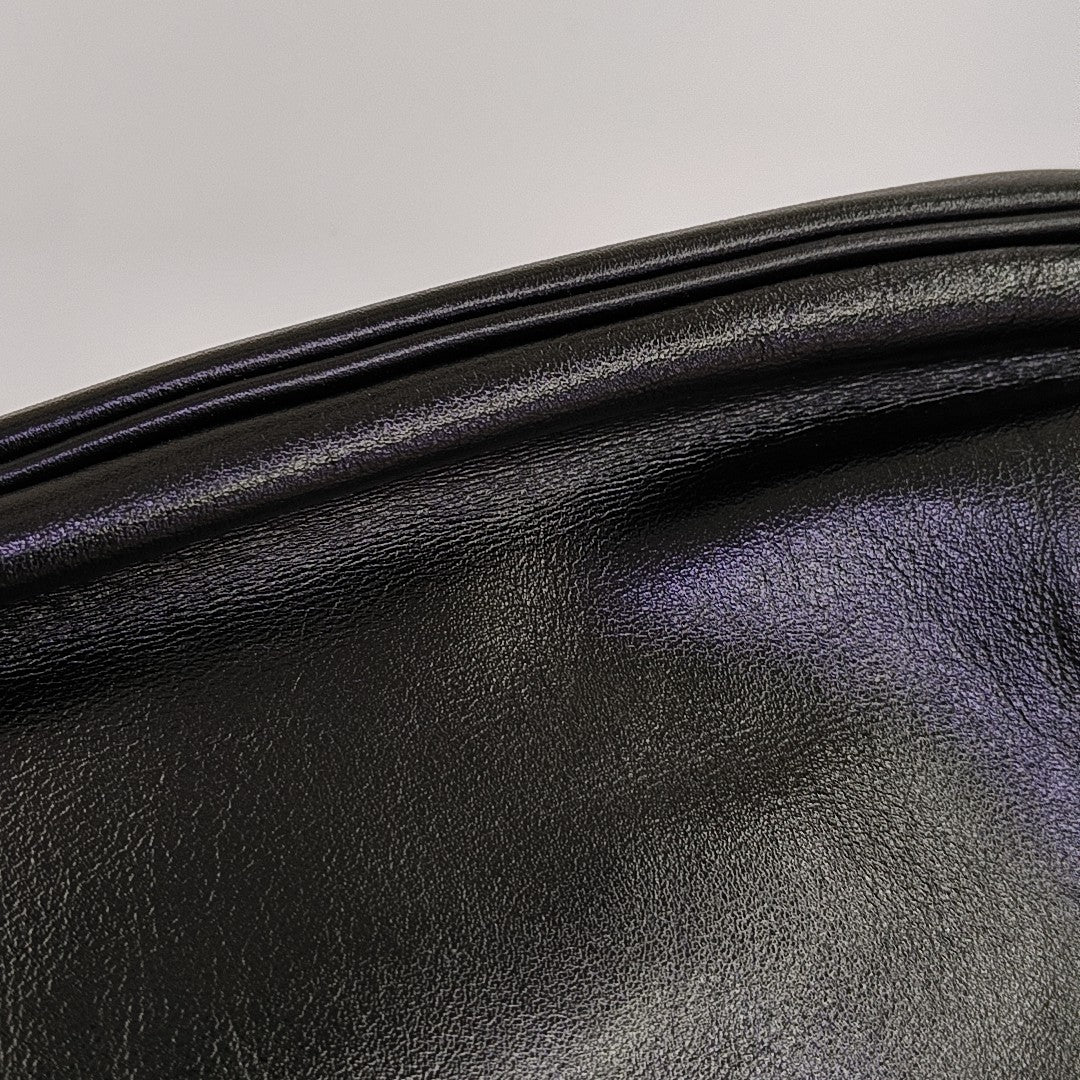 SUNSET Monogram Lambskin Black