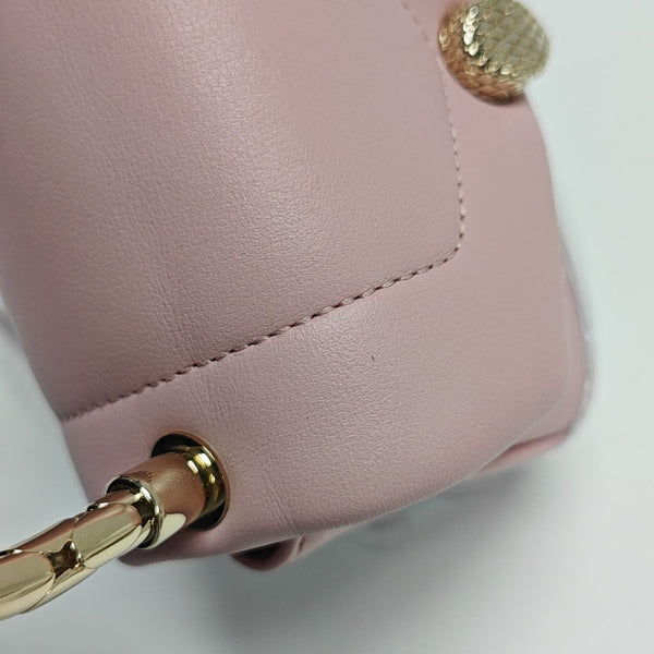 SERPENTI FOREVER Super Mini Calfskin Pink