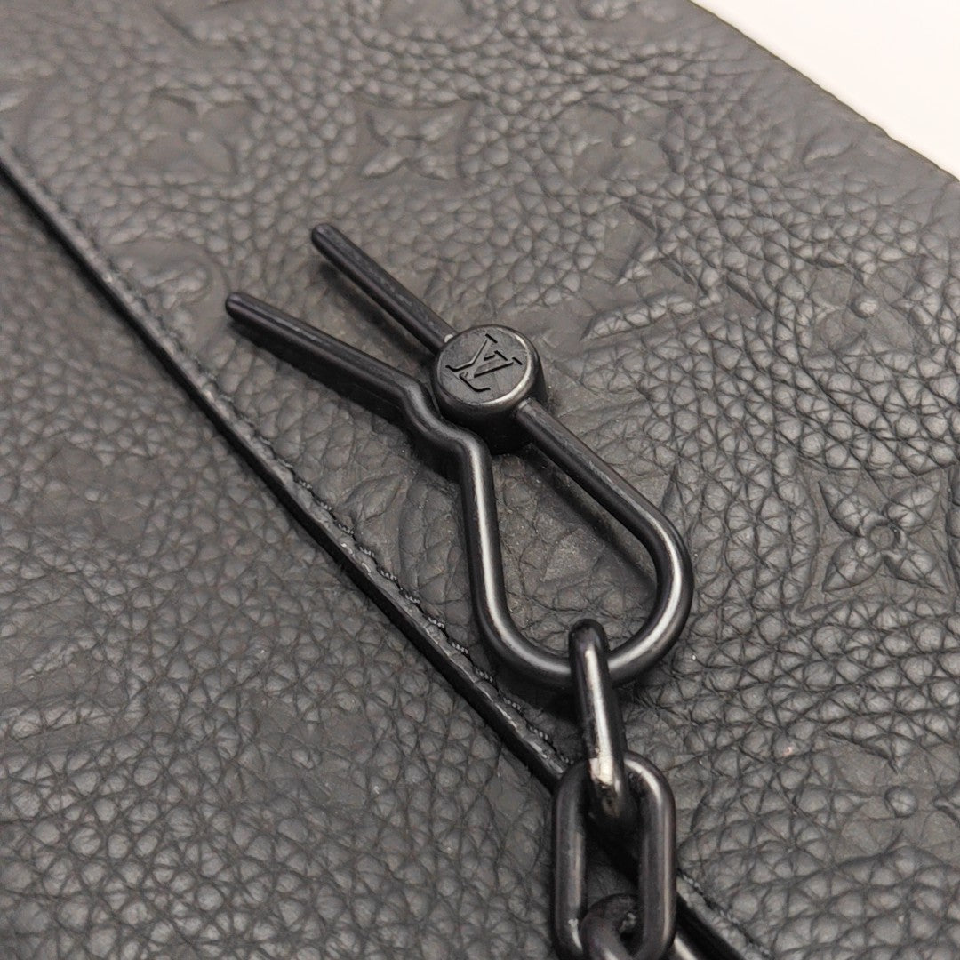 STEAMER Monogram Calfskin Black