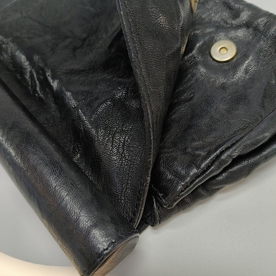 Calfskin Clutch Black