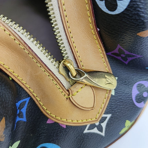 LV × TM CLAUDIA Monogram Coated Canvas Black